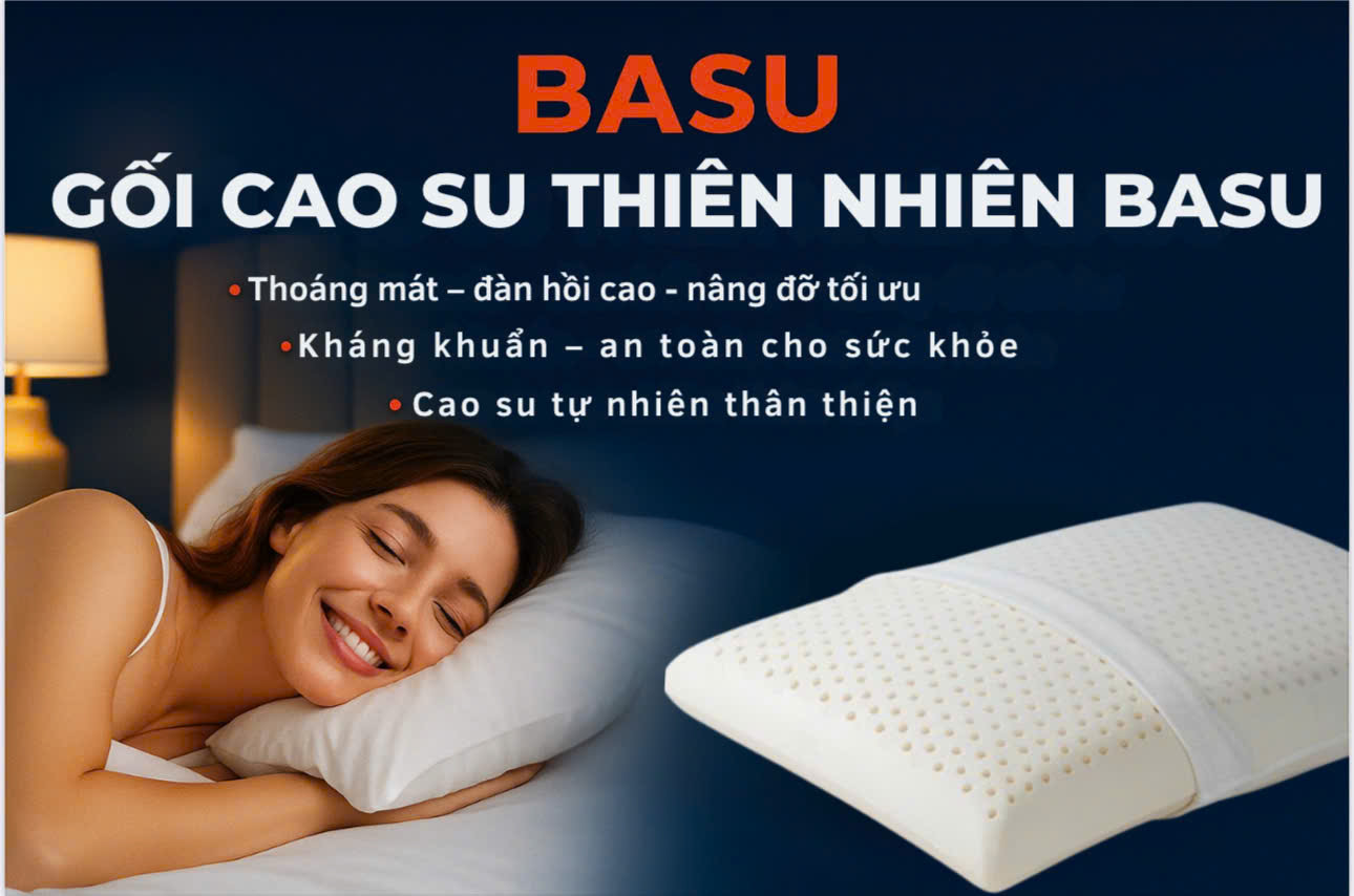 Gối Cao Su Thiên Nhiên KM